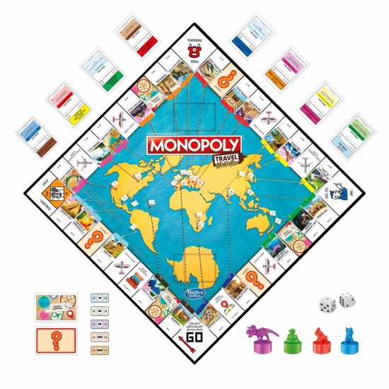 Hasbro Monopoly Travel World Tour  Подаръци и играчки