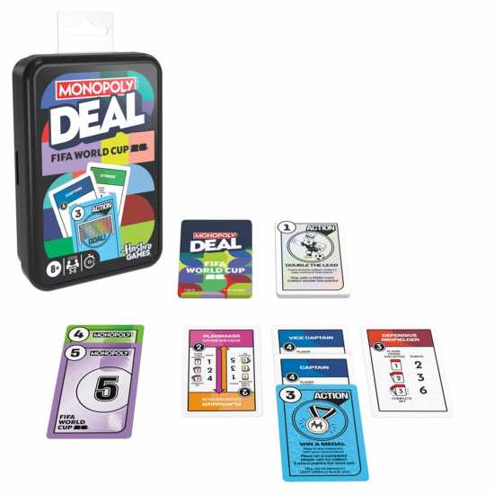 Monopoly Monopoly Deal Fifa World Cup 2026 Edition Card Game  