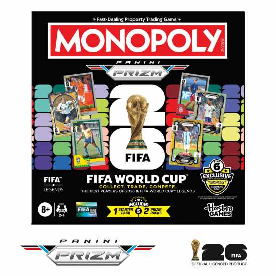 Monopoly Monopoly Panini Prizm: Fifa World Cup Board Game  