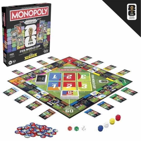 Monopoly Monopoly Panini Prizm: Fifa World Cup Board Game  