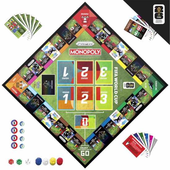 Monopoly Monopoly Panini Prizm: Fifa World Cup Board Game  
