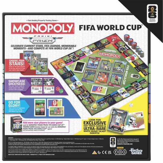 Monopoly Monopoly Panini Prizm: Fifa World Cup Board Game  