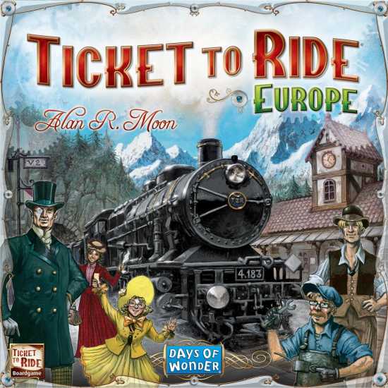 Asmodee Tkt To Ride Euro 00  Подаръци и играчки