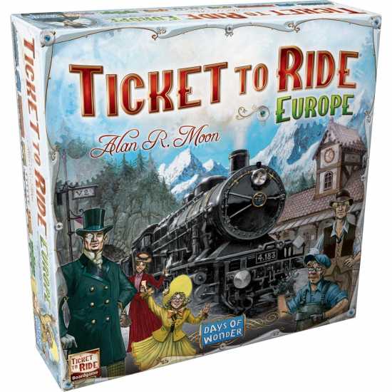 Asmodee Tkt To Ride Euro 00  Подаръци и играчки