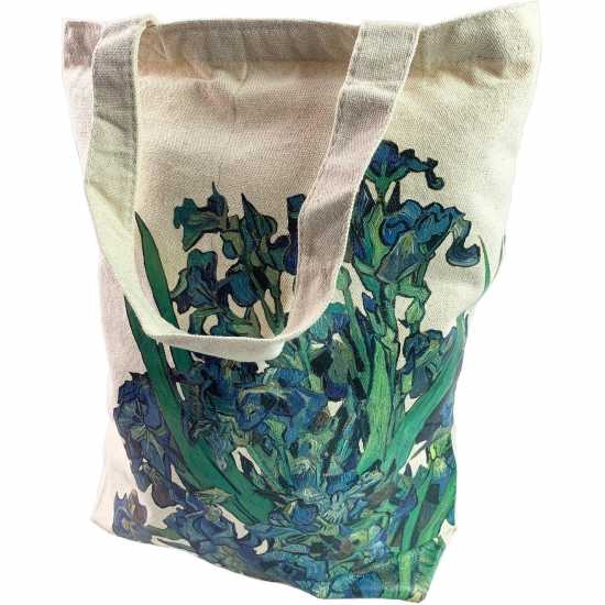 Van Gogh Irises Cotton Tote Bag  Дамски чанти