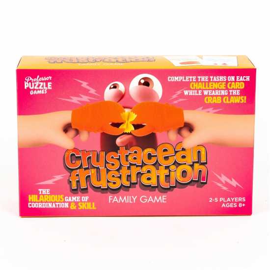 Character Crustacean Frustration  Card Game  By Professor Puzzle Ages 8+  2+ Players  