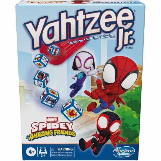 Spidey & His Amazing Friends Yahtzee Jr. Marvel Edition Board Game Spidey & His Amazing Friends Yahtzee Jr. Marvel Edition Board Game