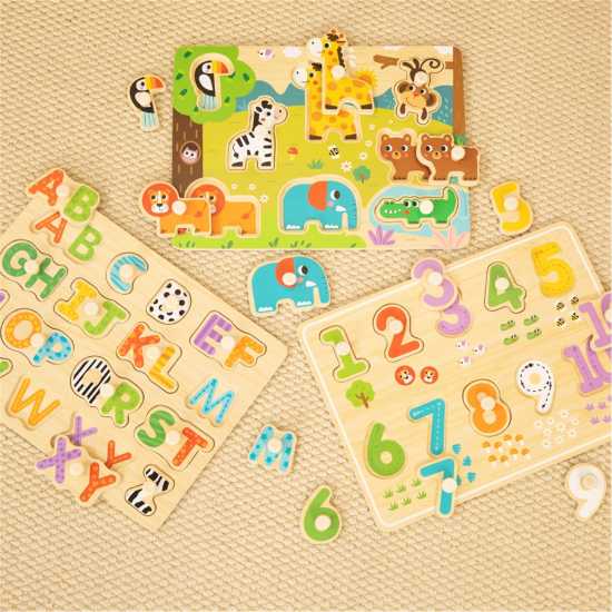 3Pcs Wooden Safari Puzzle 3Pcs Wooden Safari Puzzle
