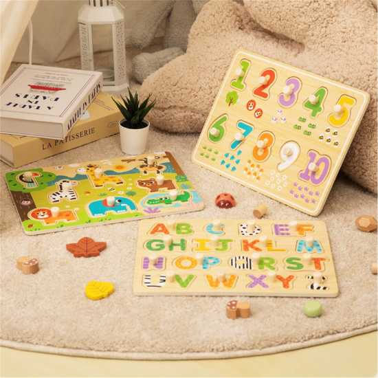 3Pcs Wooden Safari Puzzle 3Pcs Wooden Safari Puzzle