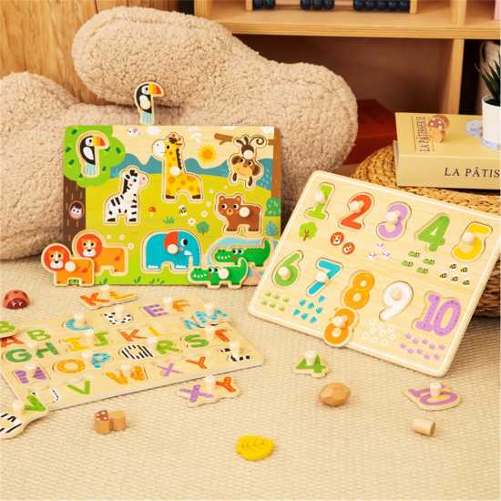 3Pcs Wooden Safari Puzzle 3Pcs Wooden Safari Puzzle