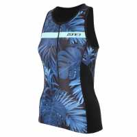 Zone3 Activate+ Tropical Palm Sleeveless Tri Top  Дамски тениски и фланелки