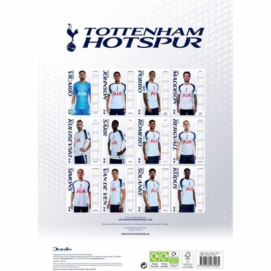 Grange Wanderers 2026 Calendar Тотнъм 