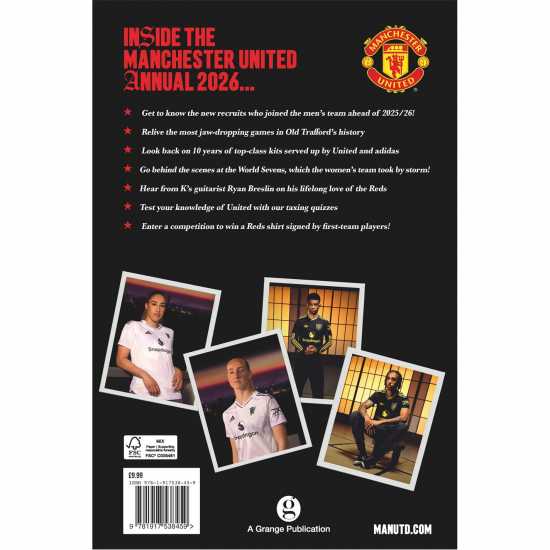 Grange Team Calendars Ман Ютд 