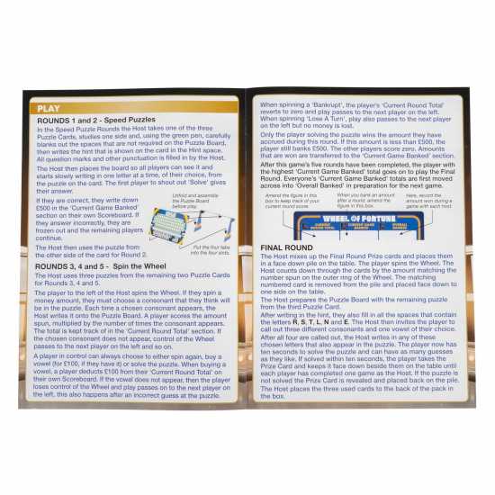 Подаръци и играчки Big Sky Games Wheel Of Fortune Board Game Big Sky Games Wheel Of Fortune Board Game Подаръци и играчки