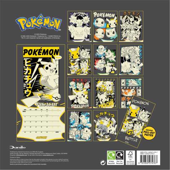 Grange License Calendar54 Pokemon Grange License Calendar54 Pokemon