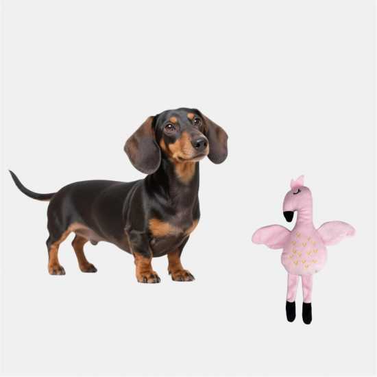 Waggy Tails Plush Toy Flamingo Магазин за домашни любимци