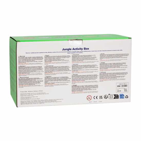 Wooden Jungle 6-In-1 Activity Set Wooden Jungle 6-In-1 Activity Set