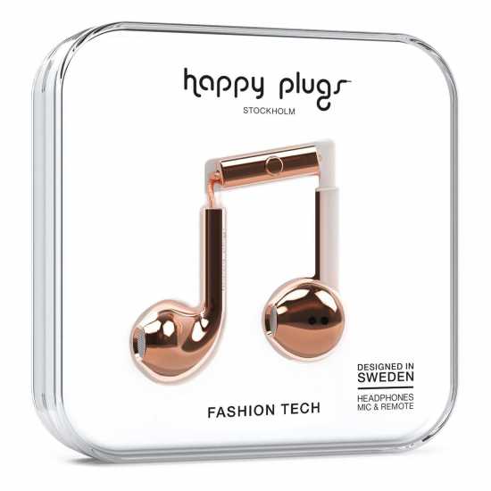 Happy Plugs Earbud Plus Rose Gold Слушалки