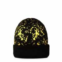 New Era Splatter Beanie Juniors Черно Шапки с козирка