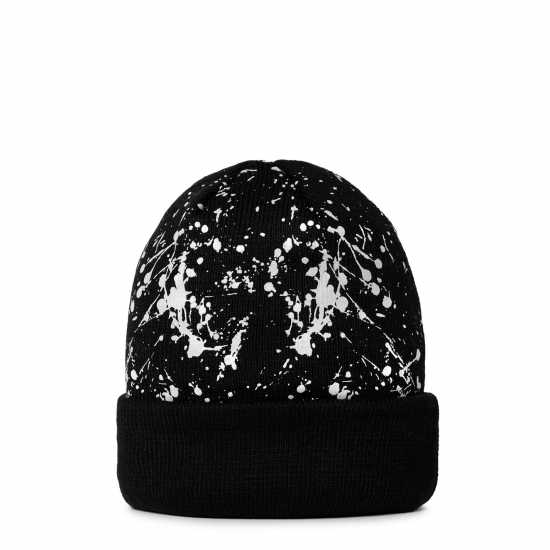 New Era Splatter Beanie Juniors Морска синьо Шапки с козирка