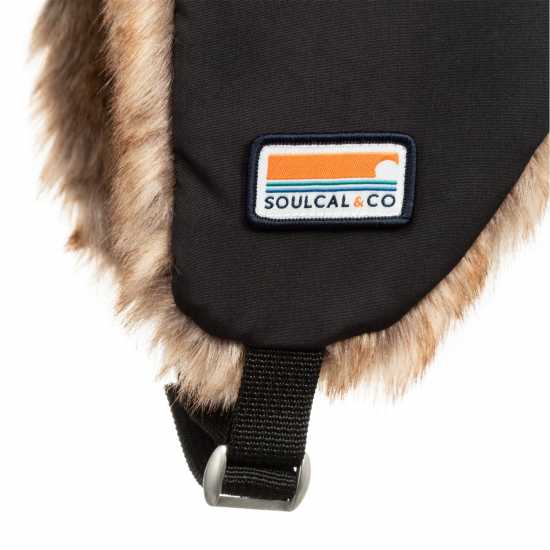 Soulcal Trapper Hat 54 Black Шапки с козирка