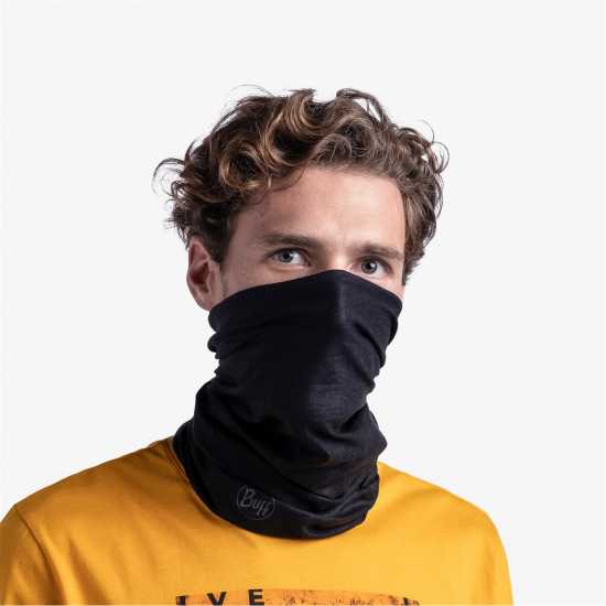 Buff Ecostrech Neckwarmer Adults Черно Почистване и импрегниране