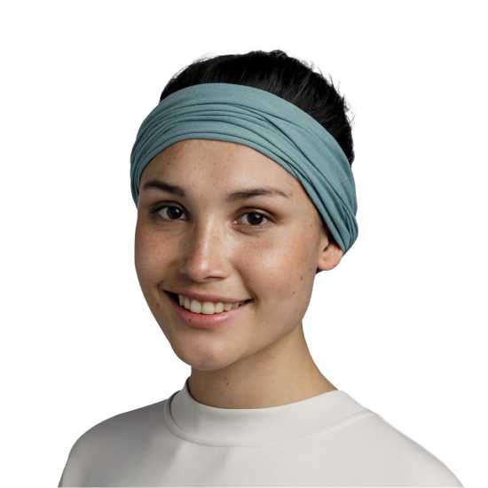 Buff Ecostrech Neckwarmer Adults Синьо Почистване и импрегниране
