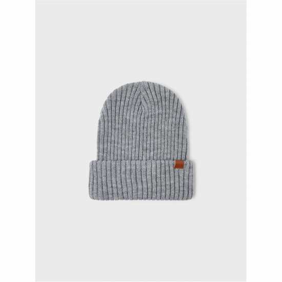 Name It It Knit Hat2 Jn99 Grey Шапки с козирка
