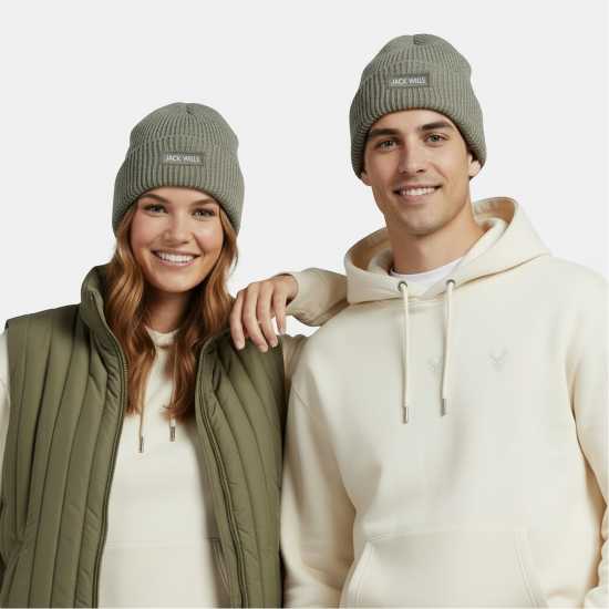 Jack Wills Adults Rib Knitted Beanie Jack Wills Adults Rib Knitted Beanie