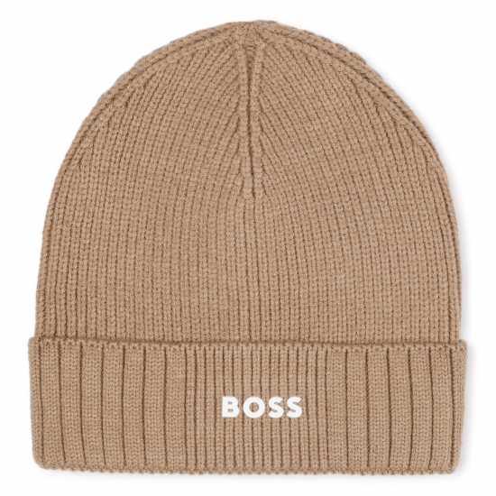 Hugo Boss Boss Boss Logo Beanie Jn54 Cookie Шапки с козирка