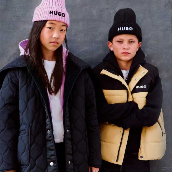 Hugo Knit Beanie Jn54  