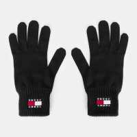 Tommy Jeans Tj Flag Gloves Ld54 Black Tommy Jeans Tj Flag Gloves Ld54 Black