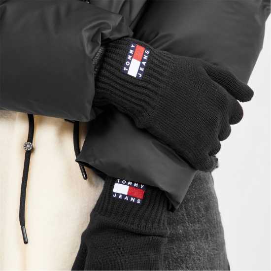 Women's Flag Knitted Gloves  