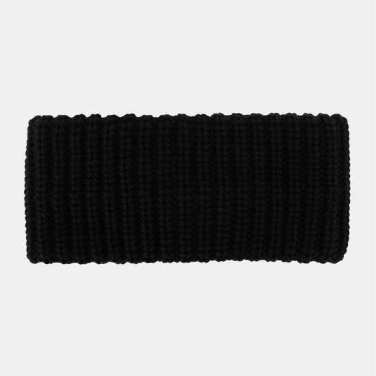 Nevica Meribel Knitted Head Band Womens Черно 