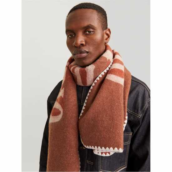 Jack And Jones Men's Midweight Scarf  