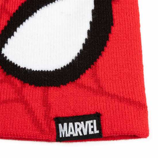 Character 3 Piece Winter Set Juniors Человекът паяк Шапки с козирка