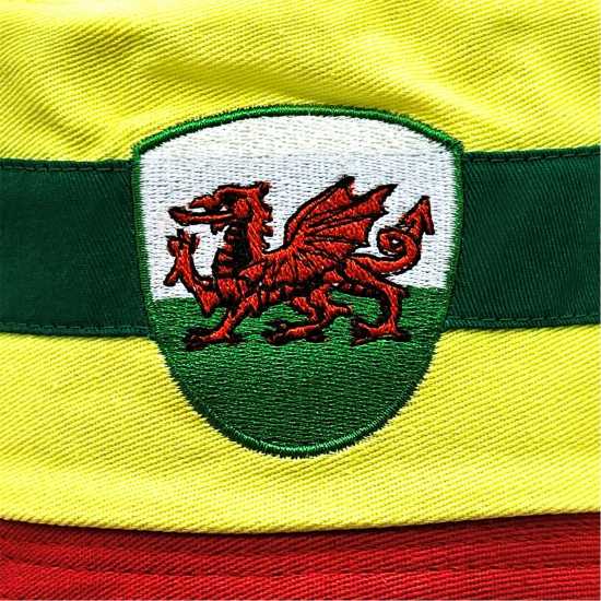 Рибарска Шапка Team Nation Bucket Hat Adults Wales Шапки с козирка