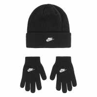 Nike Clb Hat/glv Set In09 Black Шапки с козирка