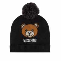Moschino Unisex Junior Bear Beanie  