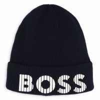 Boss Large Beanie Нави 849 Шапки с козирка