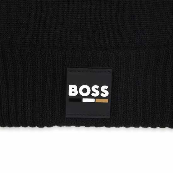 Boss Small Logo Beanie Juniors Черно 09B Шапки с козирка
