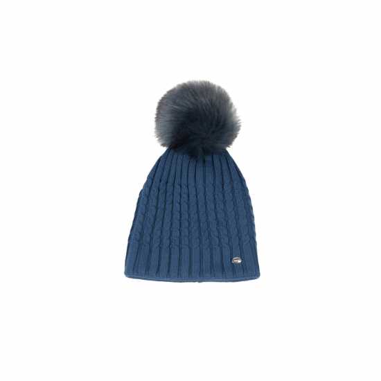 Pikeur Bobble Hat Womens Sky Blue - Зимни аксесоари