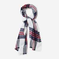 Jack Wills Check Scarf Red Check Ръкавици шапки и шалове