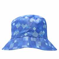 Team Рибарска Шапка Retro Style Bucket Hat Eng Blue Шапки с козирка
