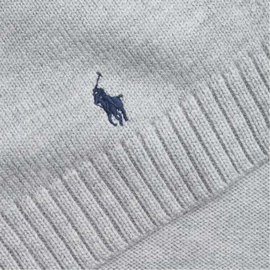 Polo Ralph Lauren Шал С Лого Logo Scarf Boys HEATHER GRY - Зимни аксесоари
