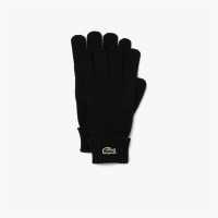 Lacoste Knitted Gloves Black 031 Зимни аксесоари