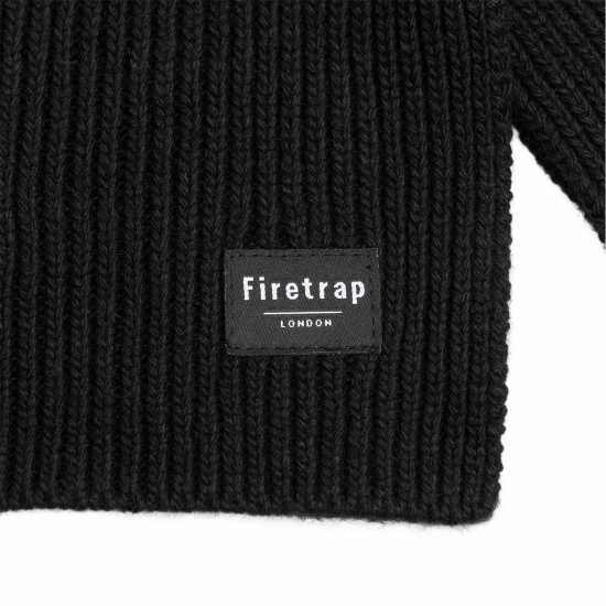Firetrap Knit Scarf 41  Ръкавици шапки и шалове