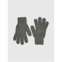 Tommy Hilfiger Essential Flag Gloves Junior Grey P01 Зимни аксесоари