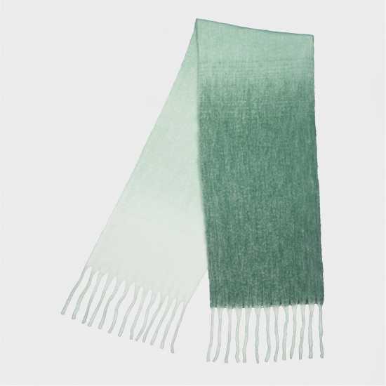Pieces Women's Midweight Scarf Зелено/Омбре 