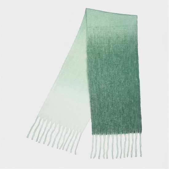 Pieces Women's Midweight Scarf Зелено/Омбре 